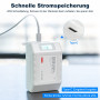 VILTROX V Mount,Mini V-Lock Battery avec écran LCD,Dual D-Tap&USB Output,99Wh/14.8V,Blanc Batterie Mini V Lock en Appareils Phot