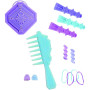 LA REINE DES NEIGES 2, Elsa, Tête à Coiffer Basic, 14 Accessoires de Coiffure Inclus, Jouet pour Enfants dès 3 Ans, GIOCHI PREZI