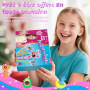MOMUSE Fabrique a Stylo 50 Accessoires, Atelier des Stylos Personnalisé, Kit Loisir Creatif Enfant, Idée Cadeau Fille 6 Ans, Act