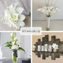 Veryhome 20 Pcs Lys Calla De Mariée Bouquet De Fleurs Artificielle Tête De Fleur en Latex Real Touch Home Party De Mariage Décor