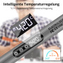 KKMOL Kit de fer à souder sans fil rechargeable par USB avec écran LCD, température réglable de 330 ℃ à 450 ℃, 3 pannes à souder