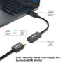 BENFEI 4K Adaptateur Displayport vers HDMI, convertisseur DP (Display Port) mâle vers Hdmi Femelle avec Audio pour Lenovo, Dell,