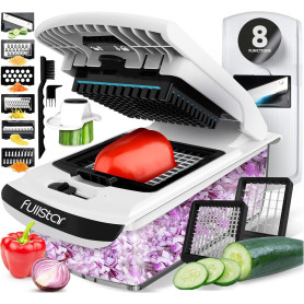 Coupe Legumes Multifonctions et Mandoline Professionnelle Cuisine - Trancheur de Légumes - Decoupe Legumes Cube Oignon Carotte C Coupe Legumes Multifonctions et Mandoline Professionnelle Cuisine - Trancheur de Légumes - Decoupe Legumes Cube Oignon Carotte C