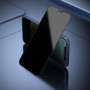 Yisica 2 Pièces Protection d'Écran Anti-Espion pour iPhone 12/iPhone 12 Pro avec Protection d'Objectif de Caméra, Film en Verre 