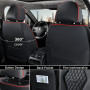 Coverado Housses de siège universelles pour Voiture, Ensembles de Housses de Protection Siège Voiture Avant et arrière 5 sièges,
