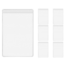 ZoeTekway Lot de 12 Pochettes Transparentes pour Cartes d'identité, Cartes EC - pour Cartes de crédit - Protection Parfaite pour