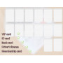 ZoeTekway Lot de 12 Pochettes Transparentes pour Cartes d'identité, Cartes EC - pour Cartes de crédit - Protection Parfaite pour
