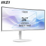 MSI Modern MD342CQPW Écran PC 34'' UWQHD incurvé 1500R - Dalle VA 3440 x 1440, KVM, PIP/PBP, Large Gamme de Couleurs, Confort de