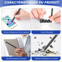 Stylos Anti-stress Amusants Cadeau Homme - Idées Cadeaux Uniques D'anniversaire Noel Original pour Homme, Cool Cadeau pour Noël 