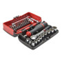Facom Coffret douilles 1/4 12 pans - RL.NANO112", Argent, 12 Pans Métrique