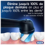 Oral-B iO 4 Brosse À Dents Électrique Noire, 1 Brossette, 1 Étui De Voyage