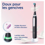 Oral-B iO 4 Brosse À Dents Électrique Noire, 1 Brossette, 1 Étui De Voyage