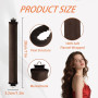 Boucle Sans Chaleur,5 Pièces Bigoudis Sans Chaleur de Sommeil Doux Overnight Heatless Hair Curlers Boudin Cheveux Boucle Sans Ch