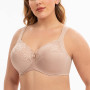 CASOLACE Soutien-Gorge Femme Grande Taille avec Armatures Minimiseur Sexy Dentelle