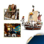 LEGO One Piece Le Bateau Pirate Vogue Merry - Jouet Bateau - Maquette pour Décoration avec 5 Minifigurines Dont Luffy, Zoro & Na