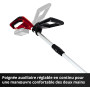 Einhell Coupe-bordures sans fil GE-CT 18 Li - Solo Power X-Change (18 V,Diam. de coupe lame 24 cm,Livré avec 20 lamelles en PVC)