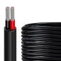 URCIANOW Fil électrique 24gauge 2 conducteurs 0,3mm Cable 2 Fils 7,64 Mètres UL2464 24AWG Cordon PVC toronné Fil de cuivre étamé