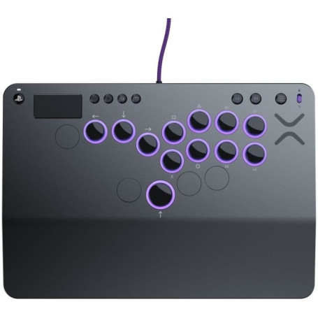 Manette de combat sans levier - Playstation - Victrix Pro KO Leverless Fight Stick - Gris