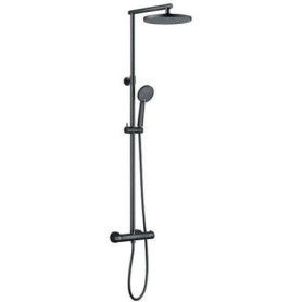 Colonne de douche thermostatique - EDOUARD ROUSSEAU - Grafito - Tete de douche orientable Ø 250 mm - Gris Colonne de douche thermostatique - EDOUARD ROUSSEAU - Grafito - Tete de douche orientable Ø 250 mm - Gris 202,05 €