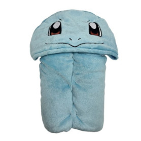 Plaid polaire a capuche 3D - POKEMON - Carapuce - 120 x 150 cm - Doux et coloré Plaid polaire a capuche 3D - POKEMON - Carapuce - 120 x 150 cm - Doux et coloré