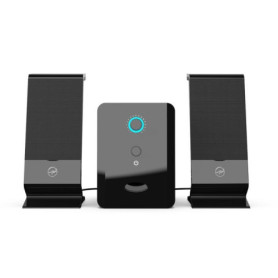 Enceinte 2.1 - MOBILITY - ML314006 - Noir - 2 haut-parleurs - 5W de puissance Enceinte 2.1 - MOBILITY - ML314006 - Noir - 2 haut-parleurs - 5W de puissance