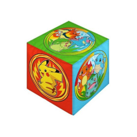 Coussin premium - Cube - POKEMON - Microfibre - 25 x 25 x 25 cm Coussin premium - Cube - POKEMON - Microfibre - 25 x 25 x 25 cm