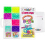 Coffret fabrication de bracelets - BANDAI - Rainbow Loom Mini Combo Set Loomi Pals - 2100 élastiques / 60 charms