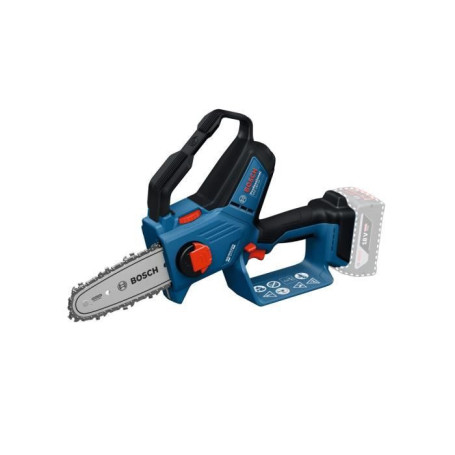 Bosch Professional 18V Tronçonneuse GKE 18V-15 (coupes DIY jusqu'a 13 cm, moteur sans charbons, fourreau de 15 cm) sans batterie