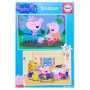 Puzzle - EDUCA - Peppa Pig - 2 x 48 pieces