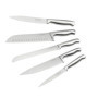 Ensemble de 5 couteaux de cuisine professionnels - NIROSTA - Inox - 24 a 33,5 cm