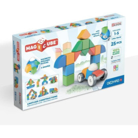 Blocs magnétiques - GEOMAG - Mon petit monde en formes - 25 pieces - Éducatif - Plastique recyclé - Des 12 mois Blocs magnétiques - GEOMAG - Mon petit monde en formes - 25 pieces - Éducatif - Plastique recyclé - Des 12 mois