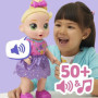 Baby Alive Bébé grandit LaLa GooGoo, coffret poupée interactive, avec plus de 75 sons et phrases, des 3 ans