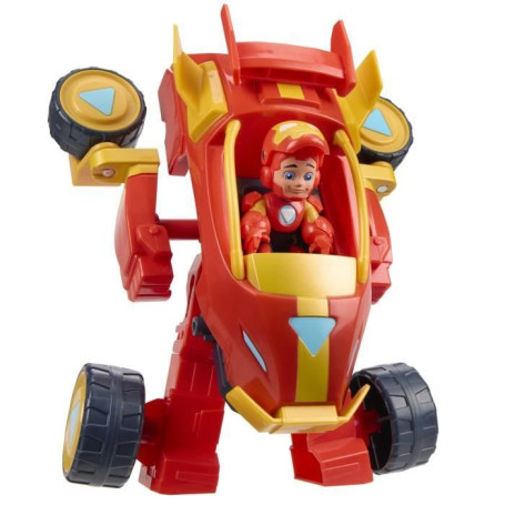 Armure mecha Iron Man et véhicule 2-en-1, Marvel Iron Man and his Awesome Friends, des 3 ans