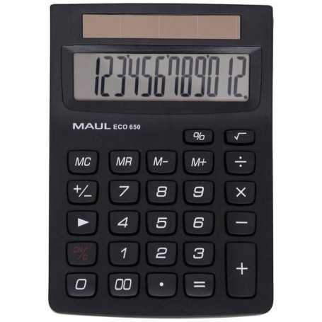 Calculatrice de bureau - MAUL - ECO 650 - 12 chiffres - Noir 21,49 €