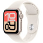 Apple Watch SE 3 GPS + Cellular - 40mm - Boîtier Starlight Aluminium - Bracelet Starlight Sport Band - M/L 390,60 €