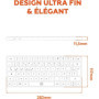 Mini clavier sans fil - Touches plates - MOBILITY LAB - KP430W - AZERTY - FR - Noir 45,10 €