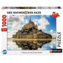 Puzzle 1000 pieces L'Abbaye du Mont Saint Michel, Des racines et des ailes, Nathan, Des 14 ans, 41170561 31,40 €