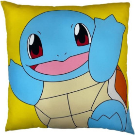 Coussin double face - Carré - POKEMON - Pikachu et Carapuce - Microfibre - 40 x 40 cm Coussin double face - Carré - POKEMON - Pikachu et Carapuce - Microfibre - 40 x 40 cm