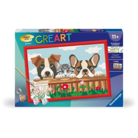 CreArt Kids  31x21cm  Chiens et chat CreArt Kids  31x21cm  Chiens et chat
