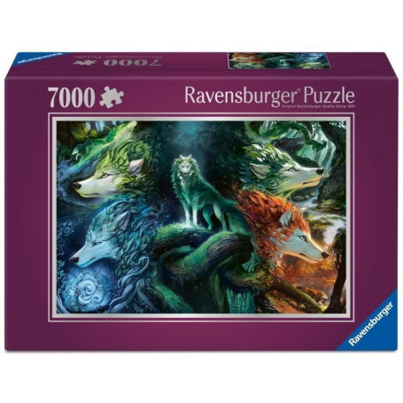 Puzzle 7000 p - Titre non définitif (loup)