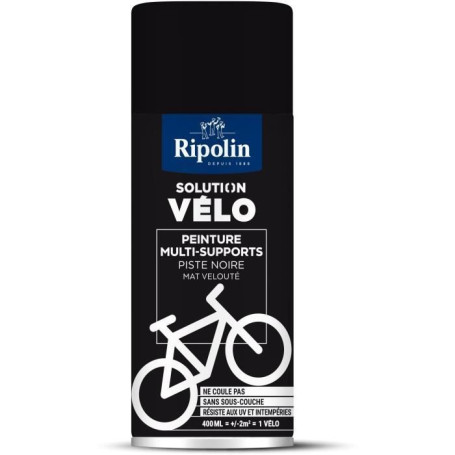 Solution vélo - RIPOLIN - 0,4 L - Piste noire mat