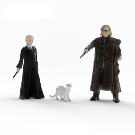 Figurine Alastor Maugrey & Drago Malfoy et le furet, Schleich 14907 Gamme Harry Potter©