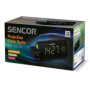 Radio-réveil - SENCOR - SRC 330 GN - Ecran LED 1,2? vert - Tuner FM - Projection heure - Noir