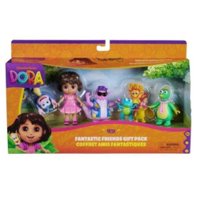 Dora - Coffret amis fantastiques - 5 Figurines - des 3 ans - Dora l'exploratrice Dora - Coffret amis fantastiques - 5 Figurines - des 3 ans - Dora l'exploratrice