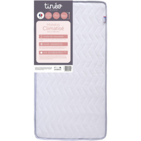 Matelas bébé climatisé - 70 x 140 cm - Epaisseur 11 cm - TINEO Matelas bébé climatisé - 70 x 140 cm - Epaisseur 11 cm - TINEO