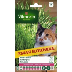 VILMORIN Sachet graines d'herbe a chat Orge VILMORIN Sachet graines d'herbe a chat Orge