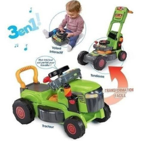 VTECH BABY - SUPER TRACTEUR MAGI TONDEUSE Evolutif 3 en 1 - VERT - Multicolore VTECH BABY - SUPER TRACTEUR MAGI TONDEUSE Evolutif 3 en 1 - VERT - Multicolore