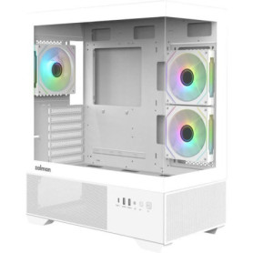 Boitier sans alimentation - ZALMAN CHRONIX - Moyen tour - Format ATX - Noir Boitier sans alimentation - ZALMAN CHRONIX - Moyen tour - Format ATX - Noir