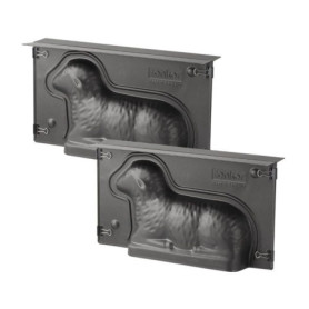 Lot de 2 moules a gâteaux 3D - ZENKER - Special Season - Forme d'agneau pascal - 900 ml Lot de 2 moules a gâteaux 3D - ZENKER - Special Season - Forme d'agneau pascal - 900 ml