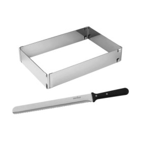 Cadre a gâteaux rectangulaire réglable et couteau a pâtisserie - ZENKER - Smart Pastry - 30 cm Cadre a gâteaux rectangulaire réglable et couteau a pâtisserie - ZENKER - Smart Pastry - 30 cm